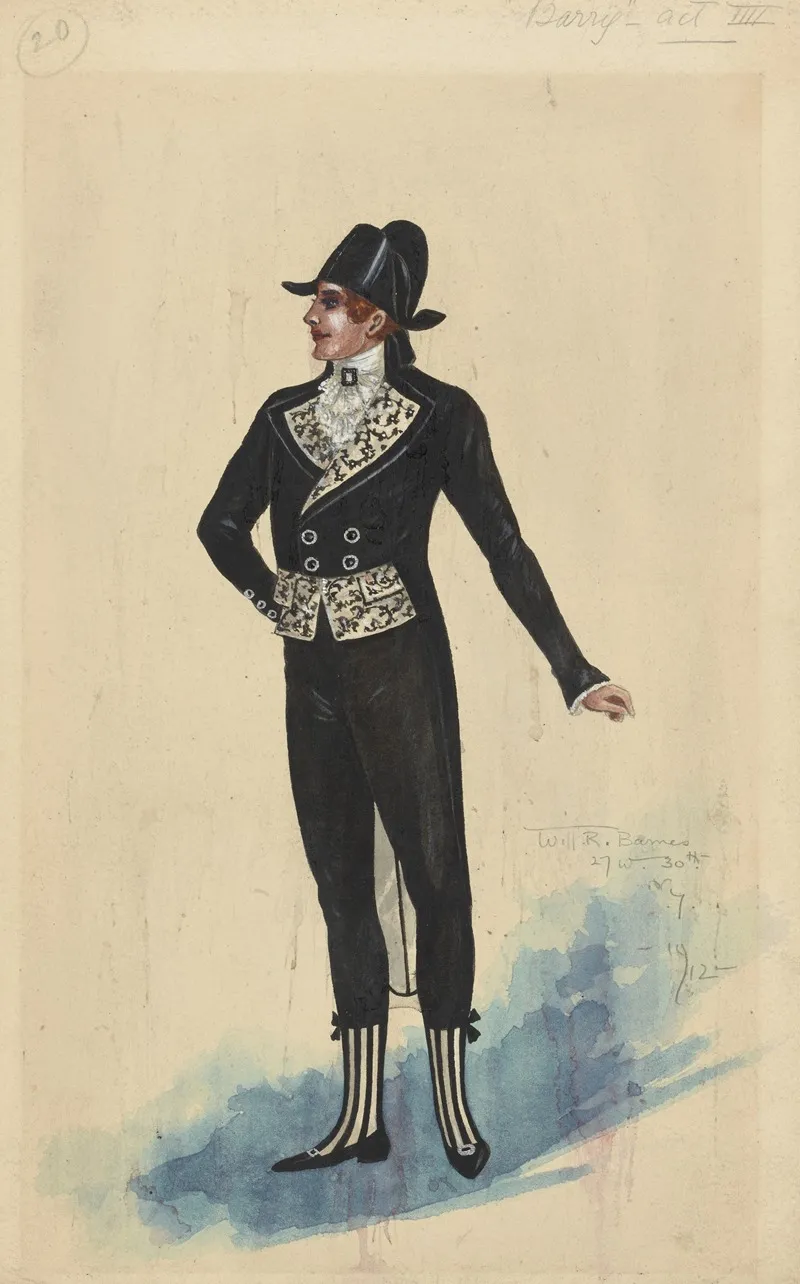 20 Barry Act Iii by Will R. Barnes - Canvas Print