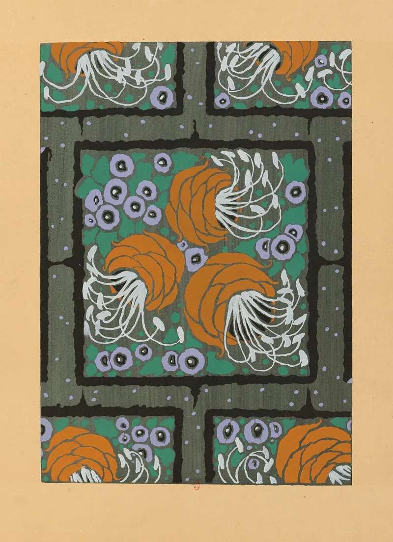 20 Compositions En Couleurs Dans Le Style Oriental Pl 01