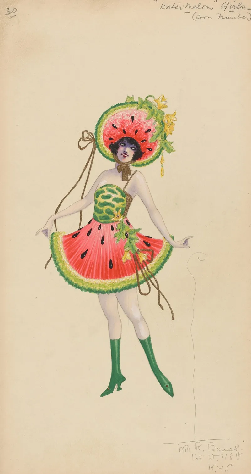 30 Watermelon Girls Coon Number