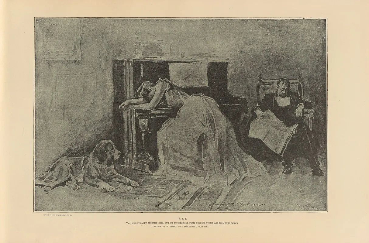 880279 by Charles Dana Gibson - Canvas Print