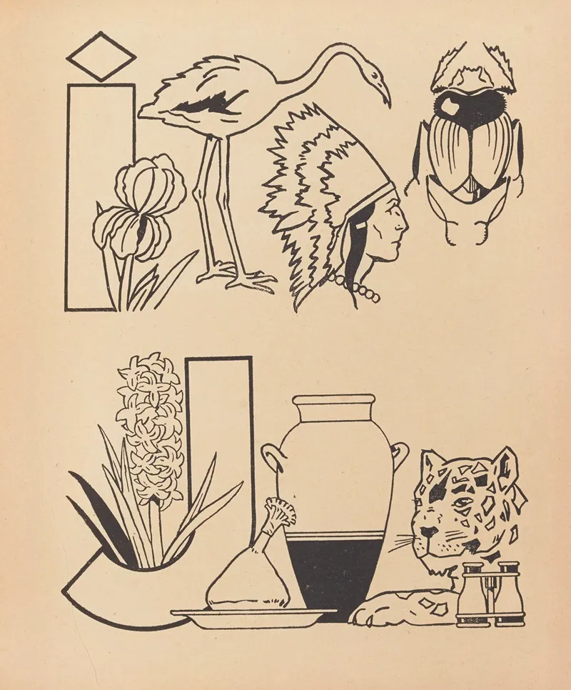 A B C A Colorier Pl 11