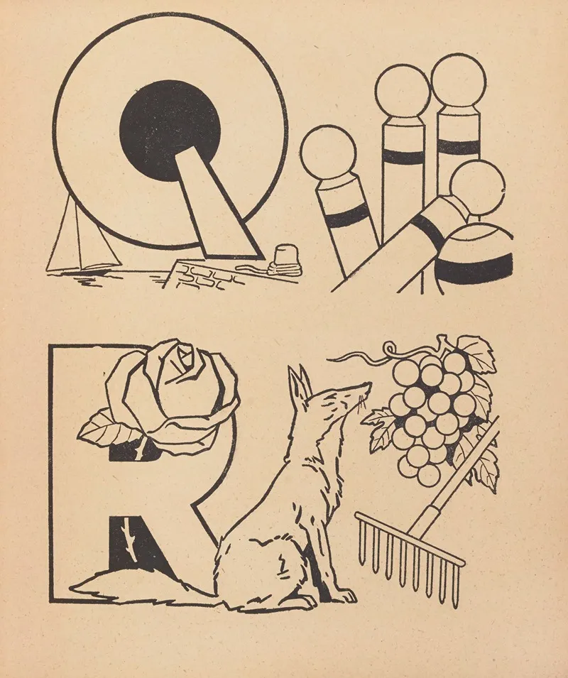 A B C A Colorier Pl 19