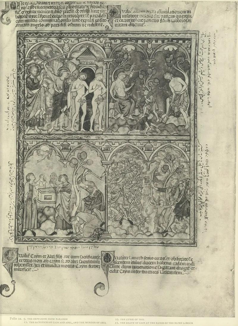 A Book Of Old Testament Illustrations Of The Middle Of The Thirteenth Century Pl 03