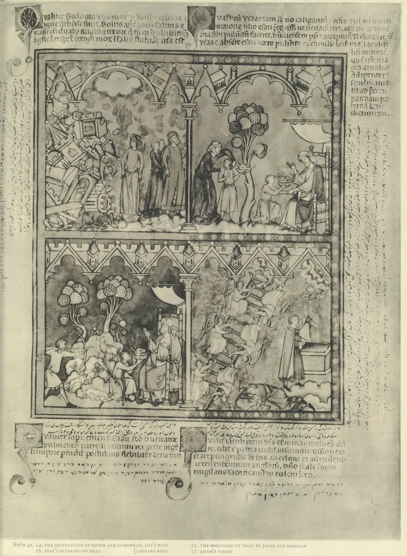 A Book Of Old Testament Illustrations Of The Middle Of The Thirteenth Century Pl 07