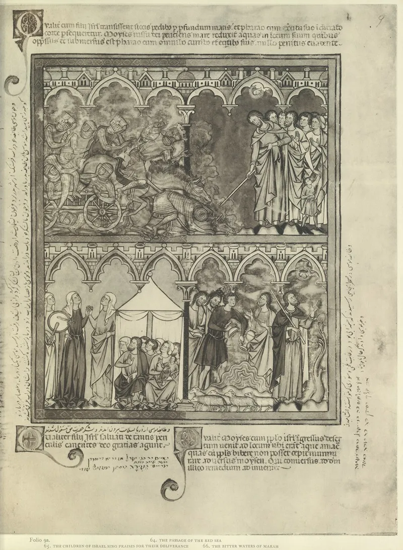 A Book Of Old Testament Illustrations Of The Middle Of The Thirteenth Century Pl 17 by Montague Rhodes James - Canvas Print