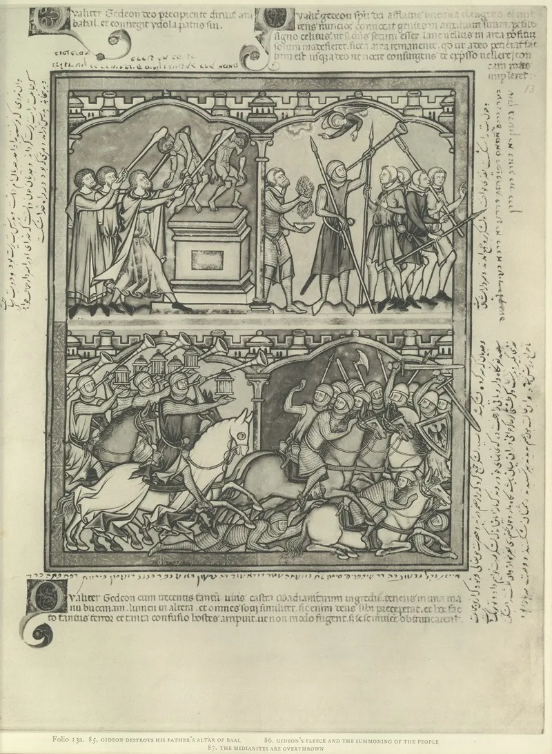 A Book Of Old Testament Illustrations Of The Middle Of The Thirteenth Century Pl 25 by Montague Rhodes James - Canvas Print