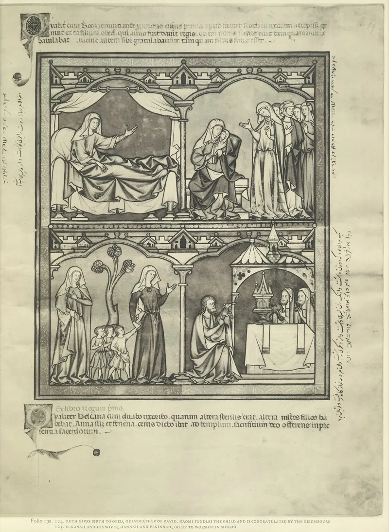 A Book Of Old Testament Illustrations Of The Middle Of The Thirteenth Century Pl 37 by Montague Rhodes James - Canvas Print