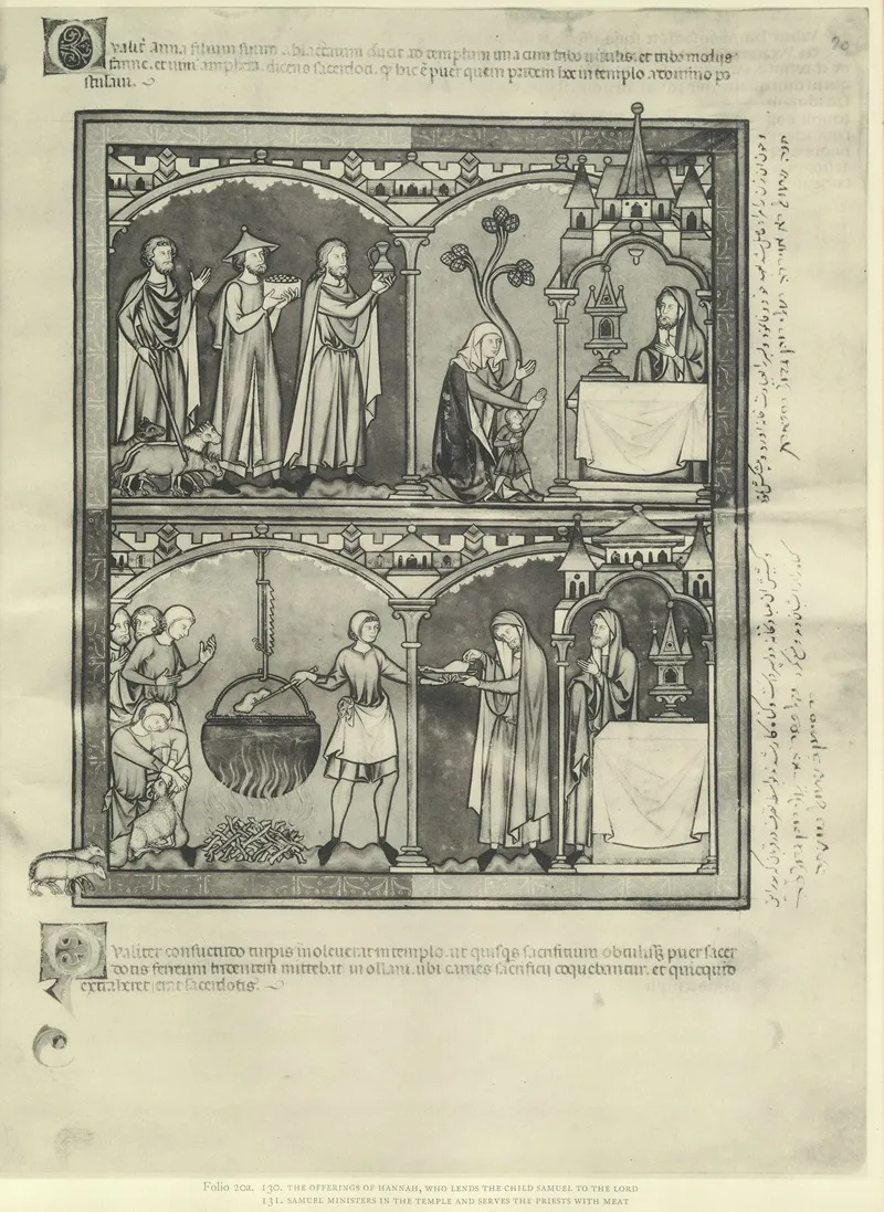A Book Of Old Testament Illustrations Of The Middle Of The Thirteenth Century Pl 39 by Montague Rhodes James - Canvas Print
