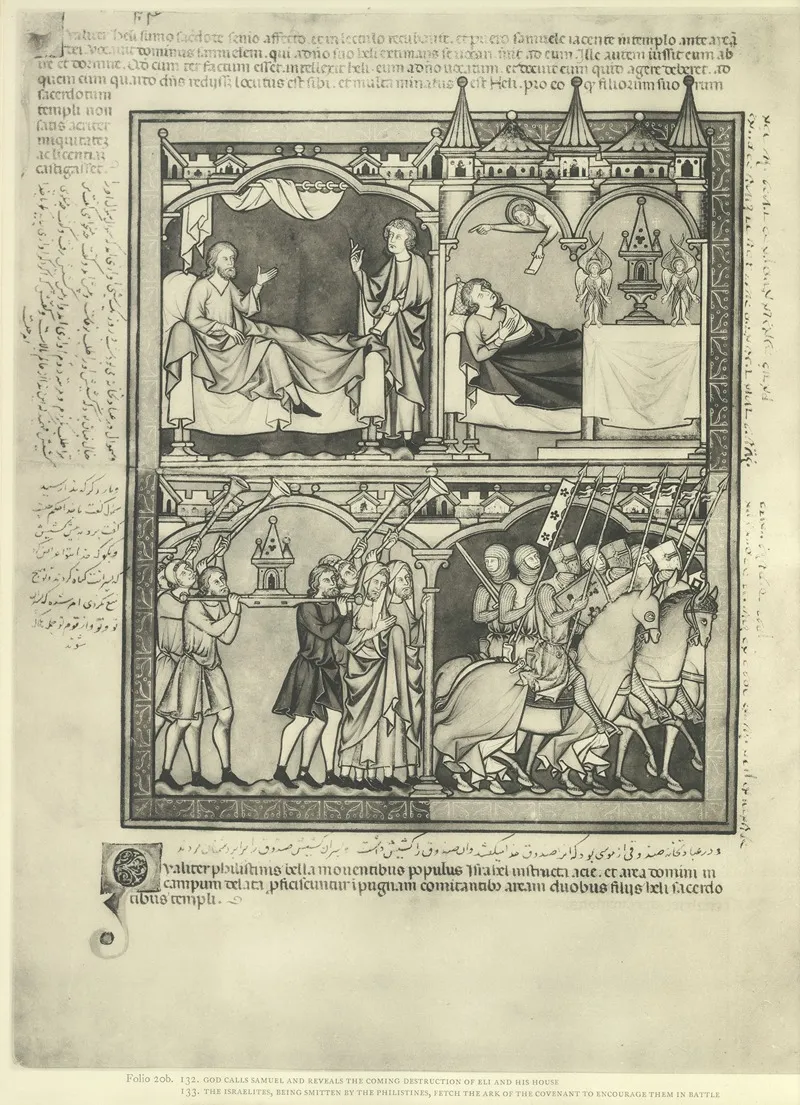 A Book Of Old Testament Illustrations Of The Middle Of The Thirteenth Century Pl 40 by Montague Rhodes James - Canvas Print