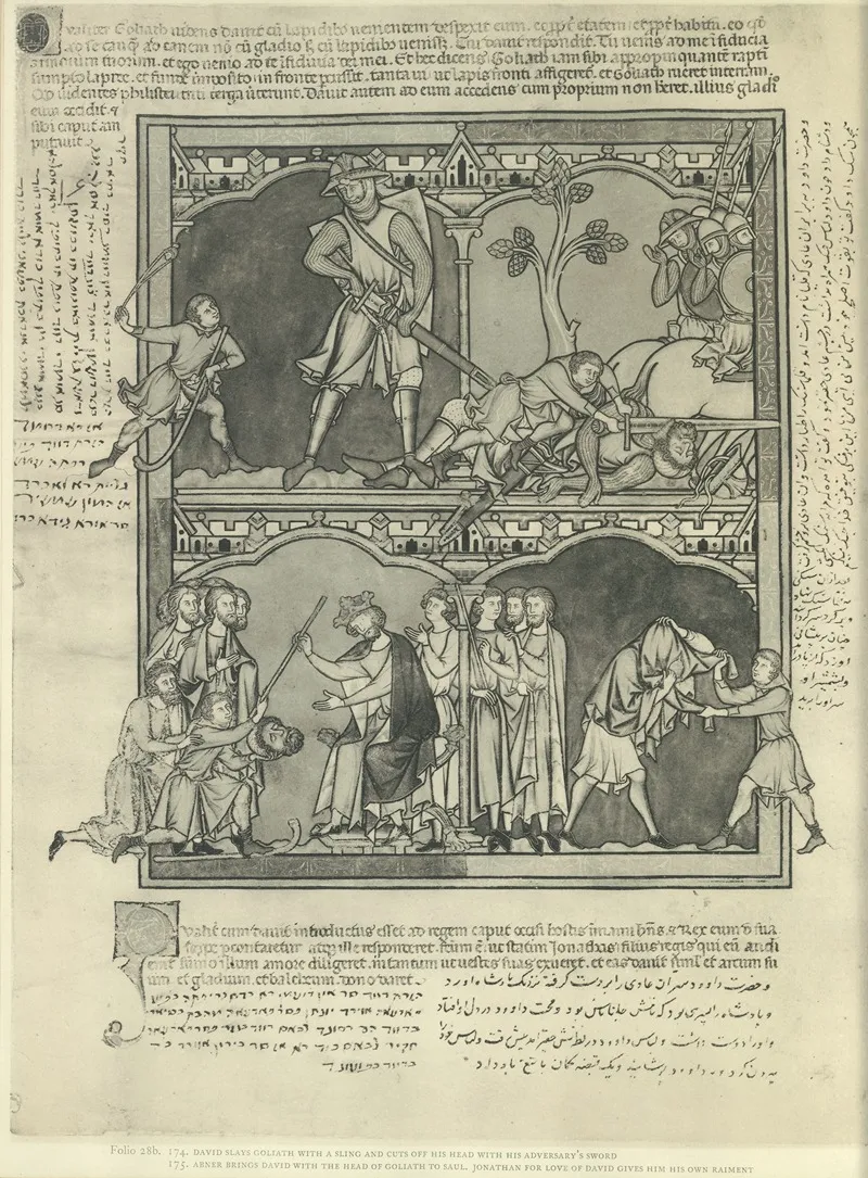 A Book Of Old Testament Illustrations Of The Middle Of The Thirteenth Century Pl 56 by Montague Rhodes James - Canvas Print