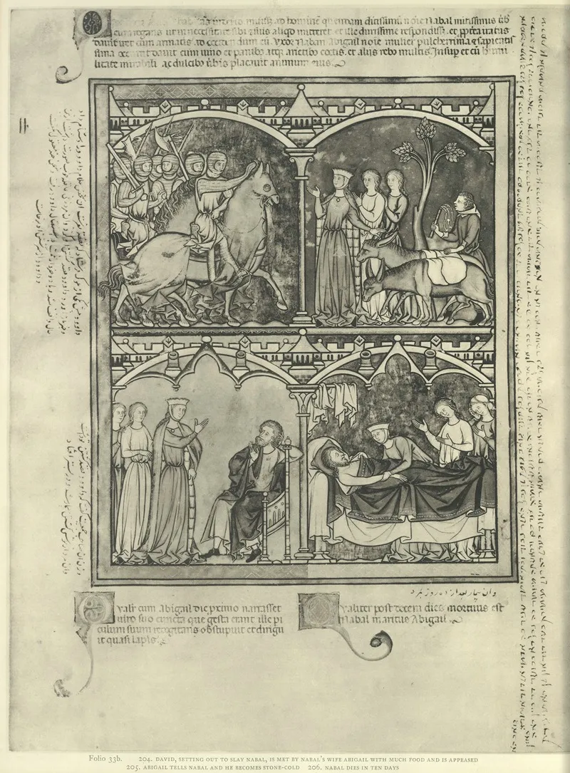 A Book Of Old Testament Illustrations Of The Middle Of The Thirteenth Century Pl 66 by Montague Rhodes James - Canvas Print