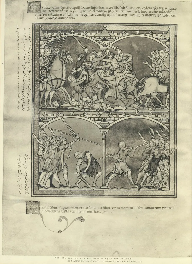 A Book Of Old Testament Illustrations Of The Middle Of The Thirteenth Century Pl 72 by Montague Rhodes James - Canvas Print