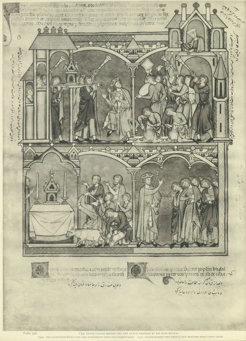 A Book Of Old Testament Illustrations Of The Middle Of The Thirteenth Century Pl 78 by Montague Rhodes James - Canvas Print