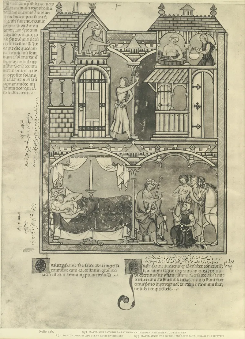 A Book Of Old Testament Illustrations Of The Middle Of The Thirteenth Century Pl 82 by Montague Rhodes James - Canvas Print