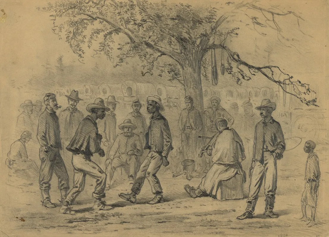 A Breakdown In The Wagoners Camp