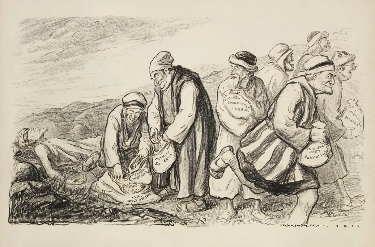 A Certain Man Went Down From Jerusalem To Jericho And Fell Among Thieves