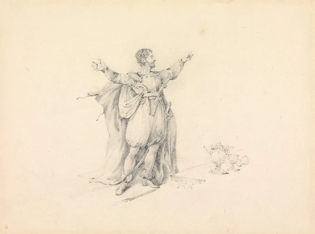 A Character In Renaissance Dress