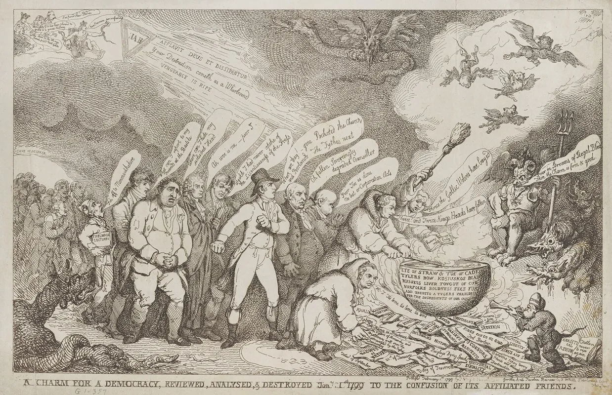 A Charm For A Democracy Reviewed Analysed Destroyed Jan 1st 1799 To The Confusion Of Its Affiliated Friends