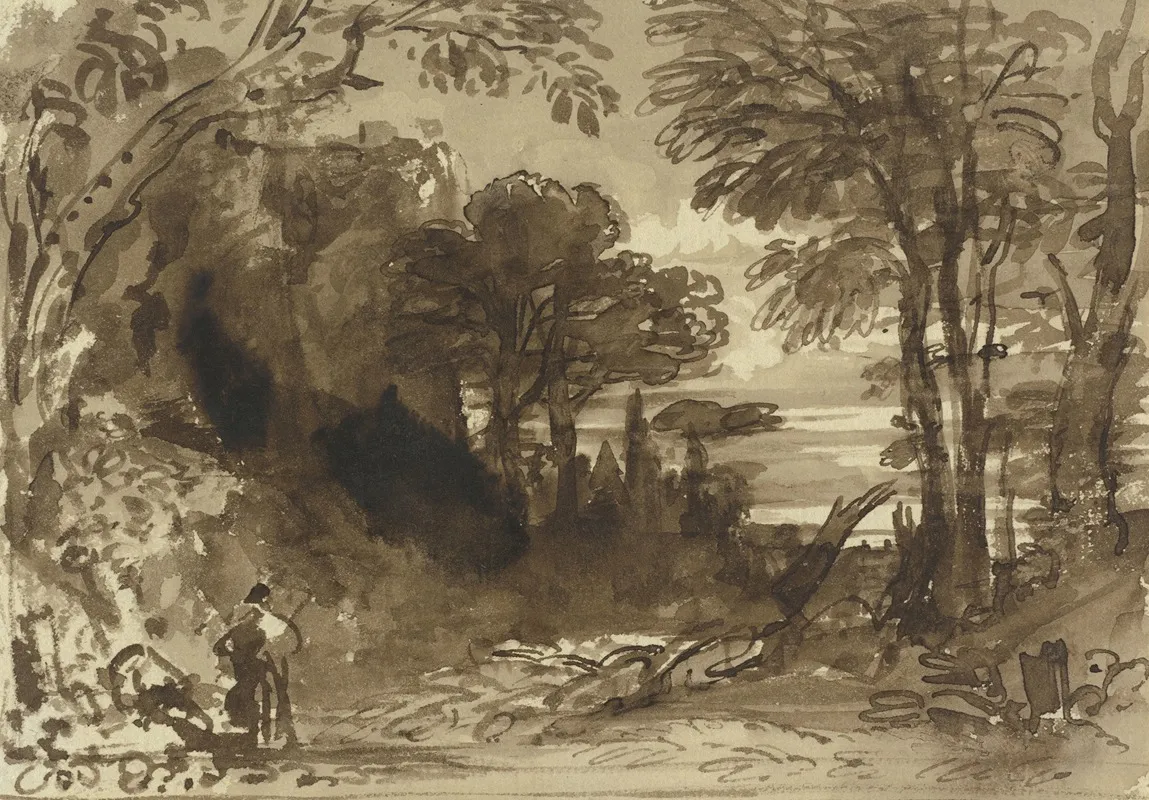 A Clearing In A Forest