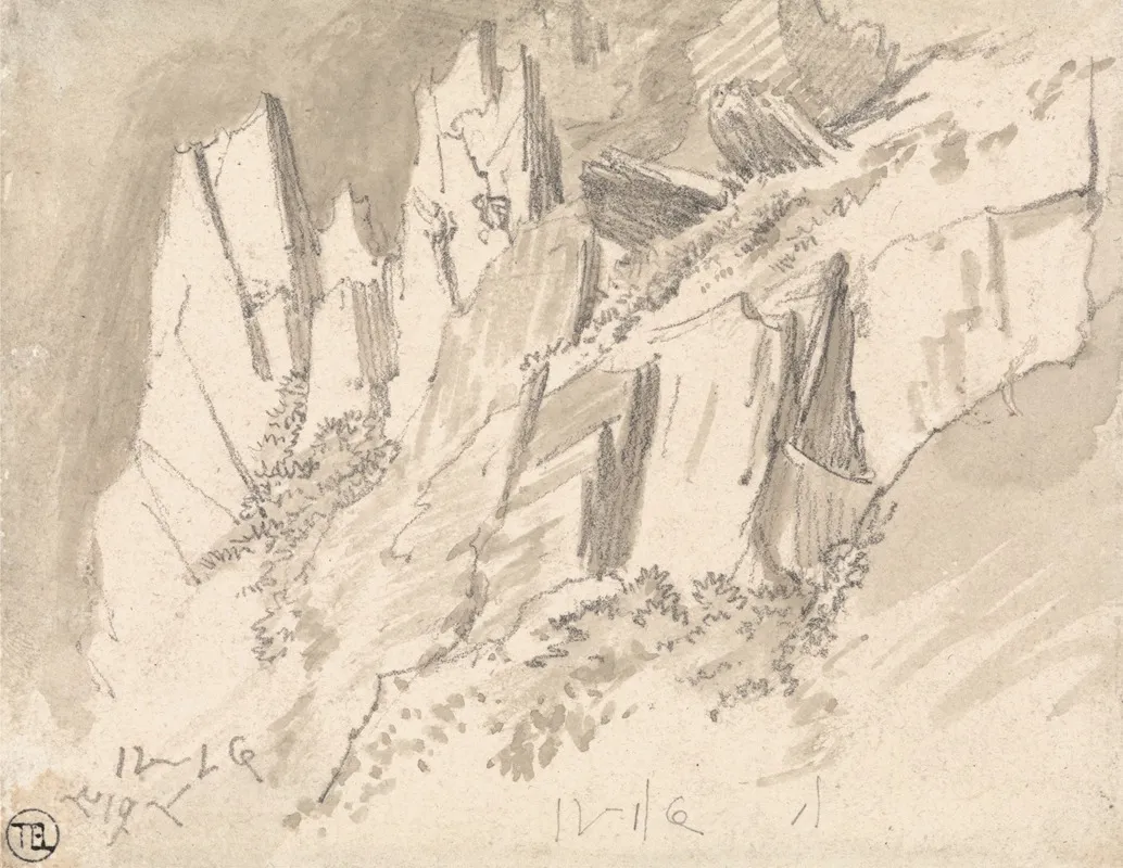 A Craggy Hillside