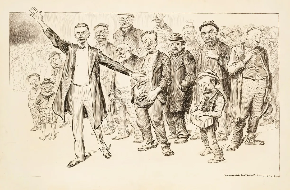 A Crowd Of Men Some Angry And Some Sad Dressed In Once Fine Clothes That Are Not Ragged And In Broken Shoes