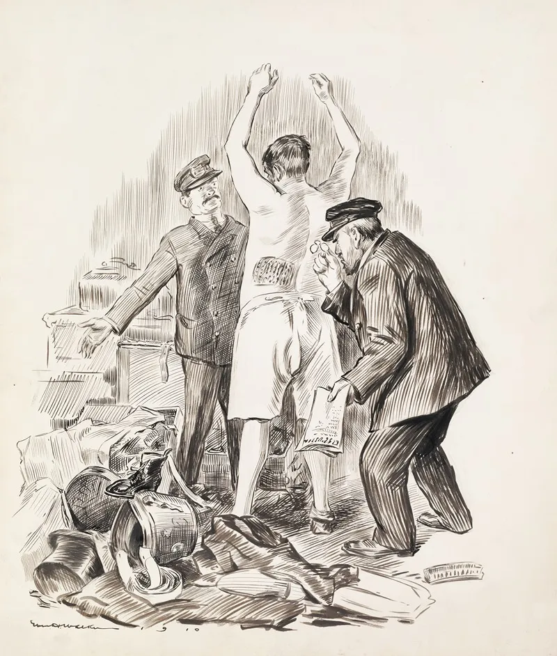 A Custom House Stickler Take Him To The Appraisers Office