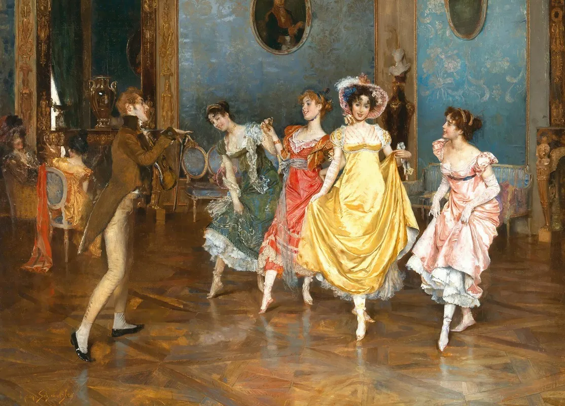 A Dance Rehearsal