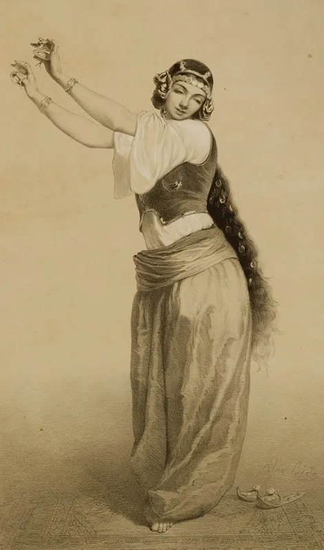 A Dancing Girl Almeh