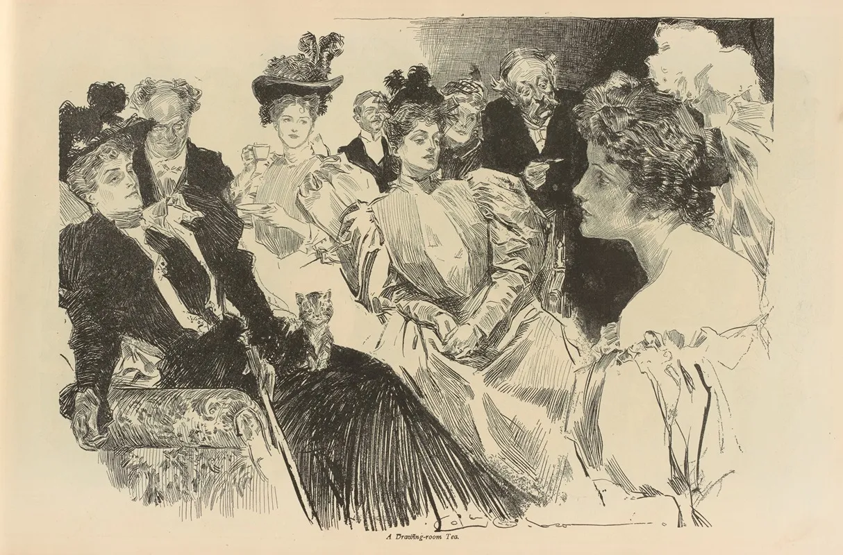 A Drawing Room Tea 2