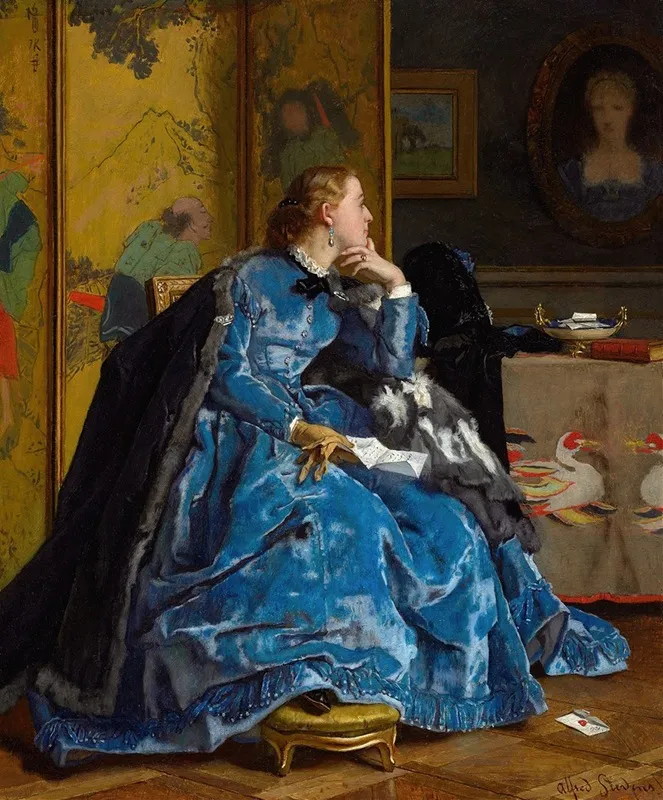 A Duchess The Blue Dress