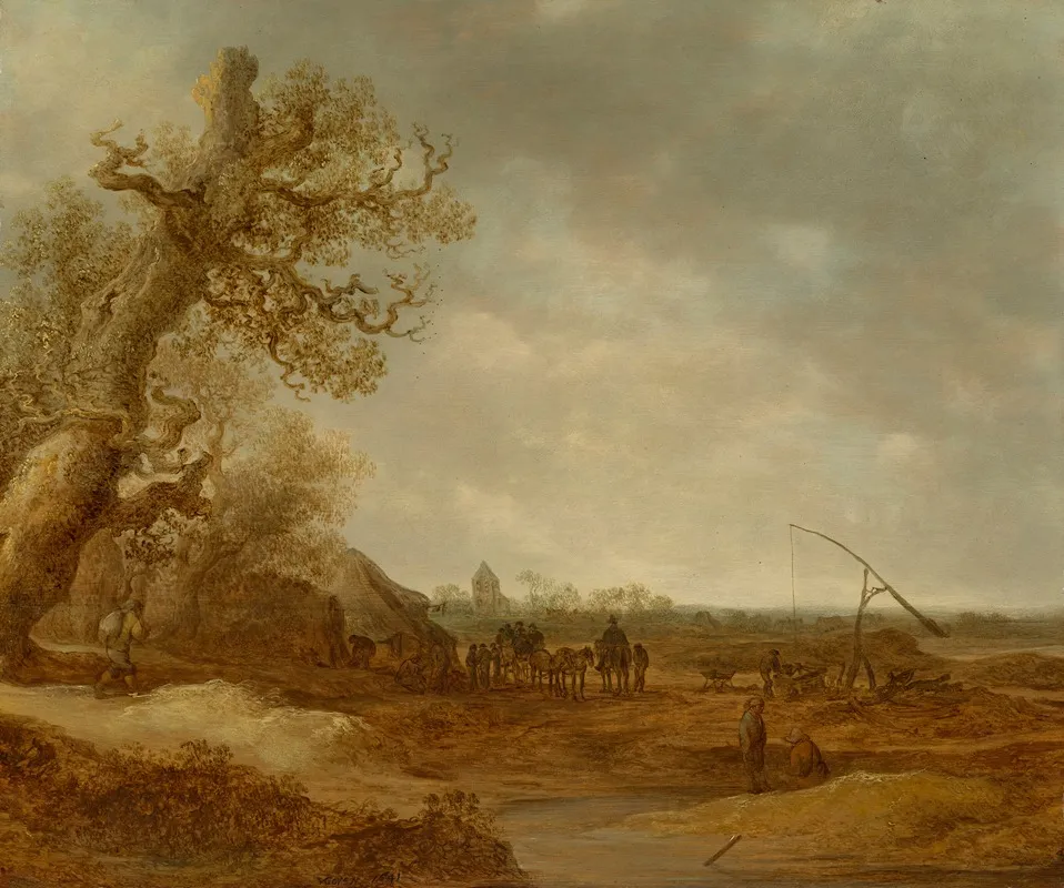 A Dune Landscape With Figures 2