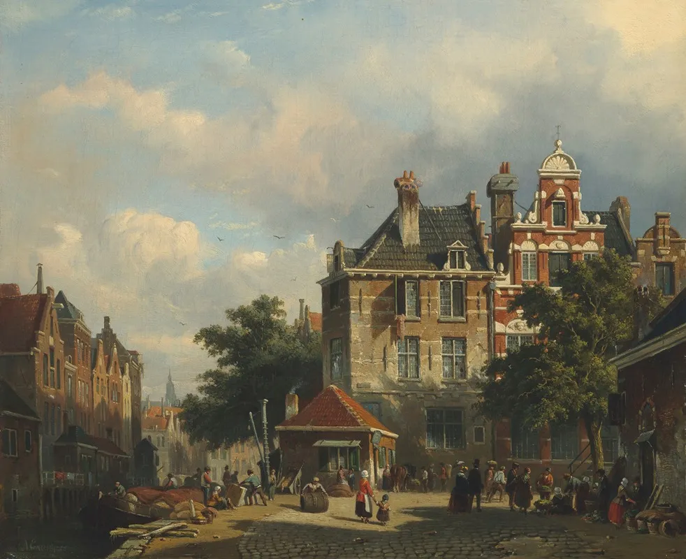 A Dutch Street Scene