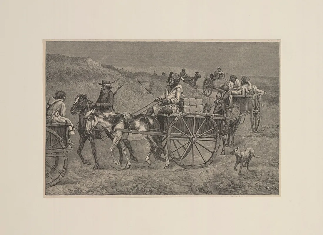 A Fur Train From The Far North