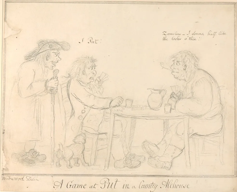 A Game At Put In A Country Alehouse
