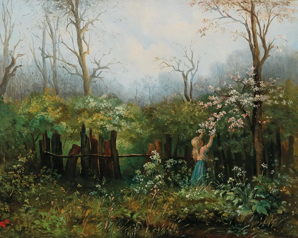 A Girl In The Garden