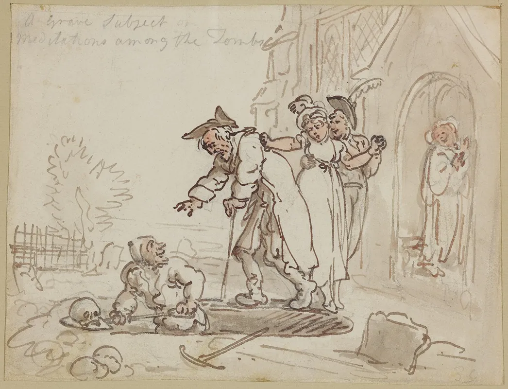 A Grave Subject Or Meditations Among The Tombs