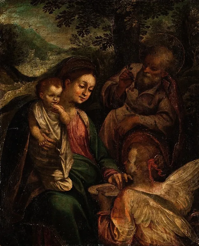 A Halt During The Flight Into Egypt
