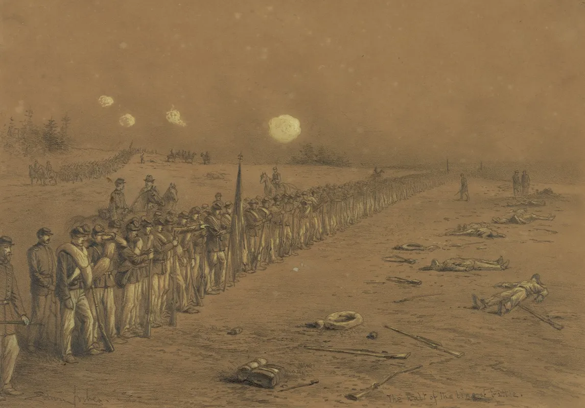 A Halt In The Line Of March