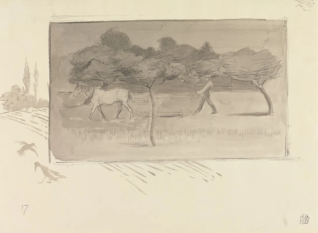 A Harrow In The Orchard