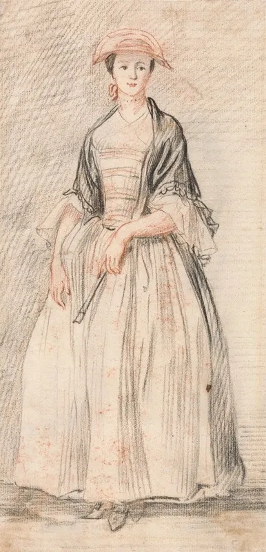 A Lady With A Fan