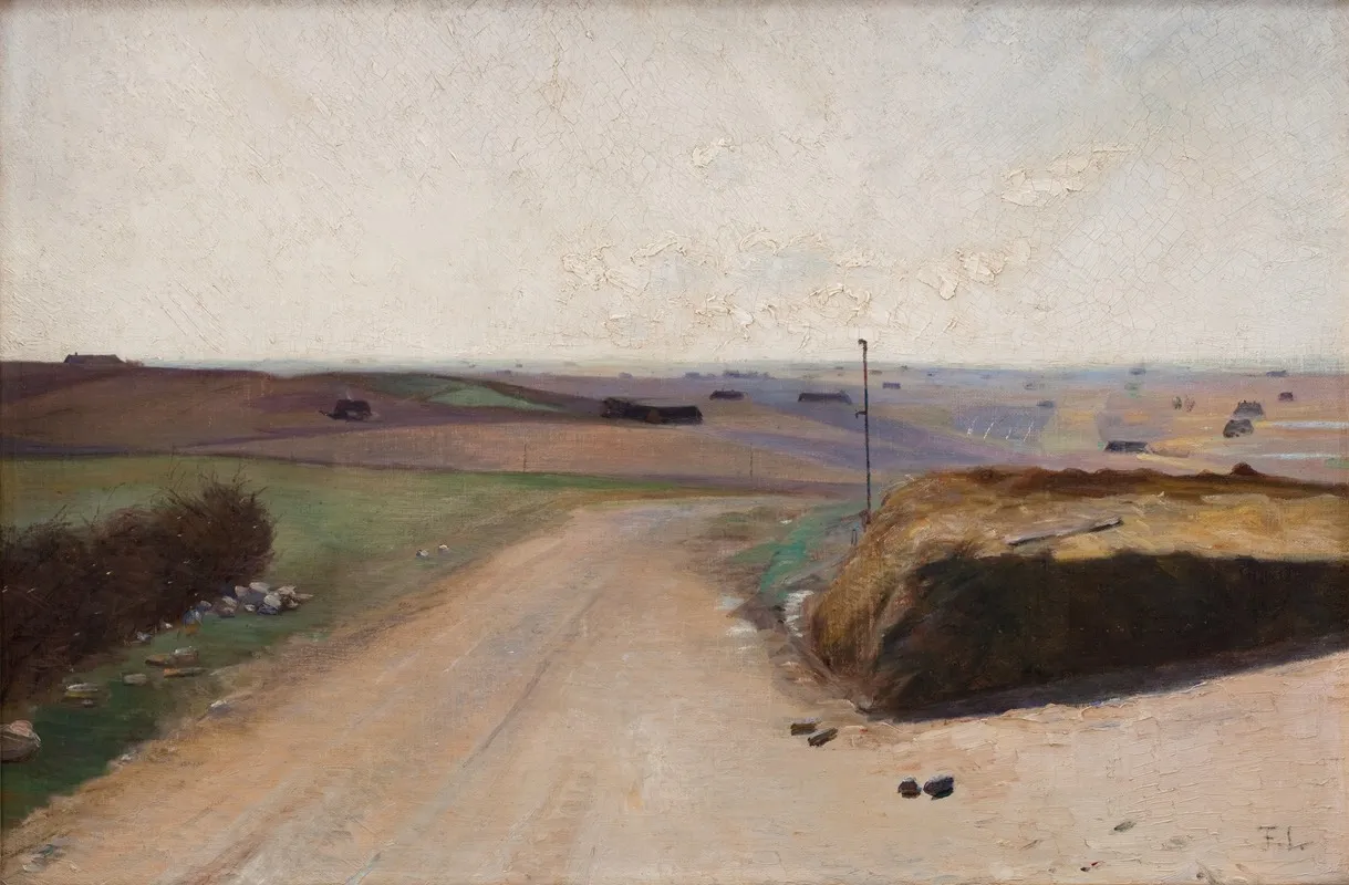 A Landscape The Island Of Mors Jutland