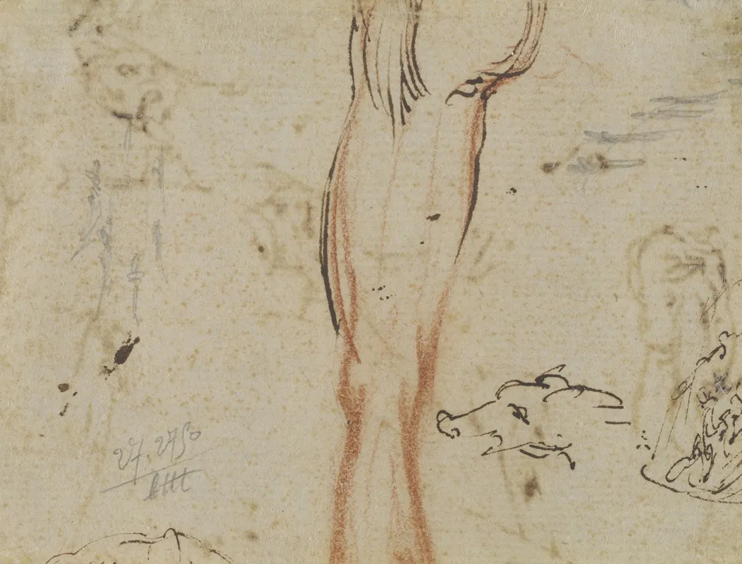 A Leg And A Pigs Head