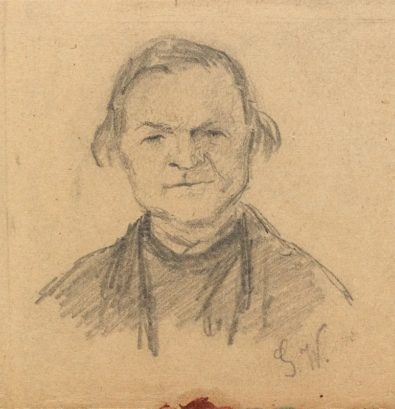 A Man 3 by Gustav Wentzel - Canvas Print