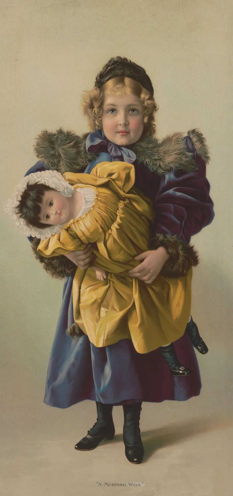 A Morning Walk by Knapp &amp; Co. - Canvas Print