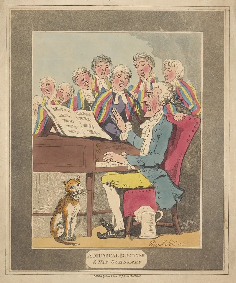 A Musical Doctor His Scholars
