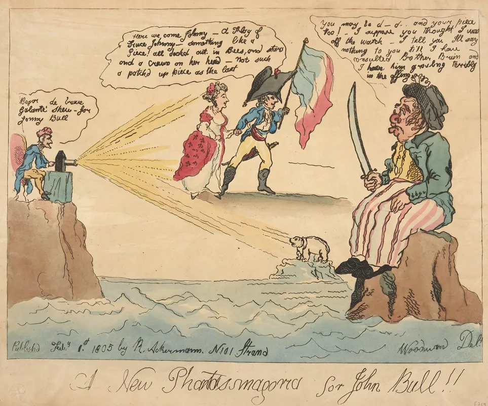A New Phantasmagoria For John Bull