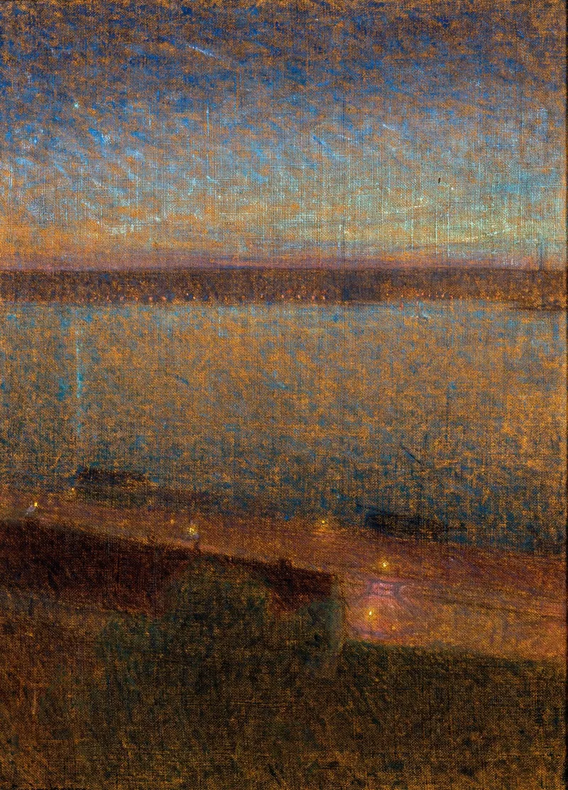 A Night In May by Eugène Jansson - Canvas Print