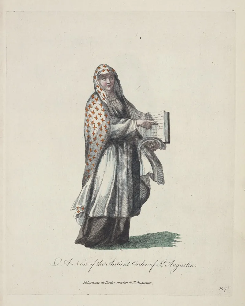 A Nun Of The Antient Order Of St Augustin