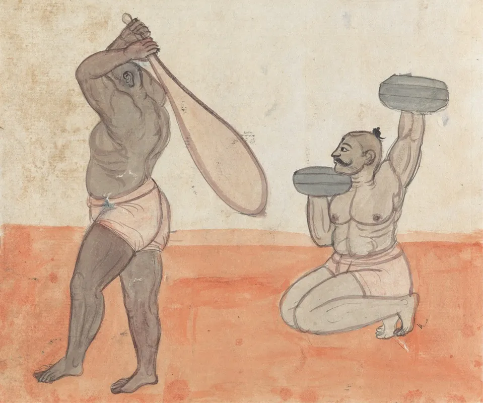 A Pair Of Jeyties Weightlifting