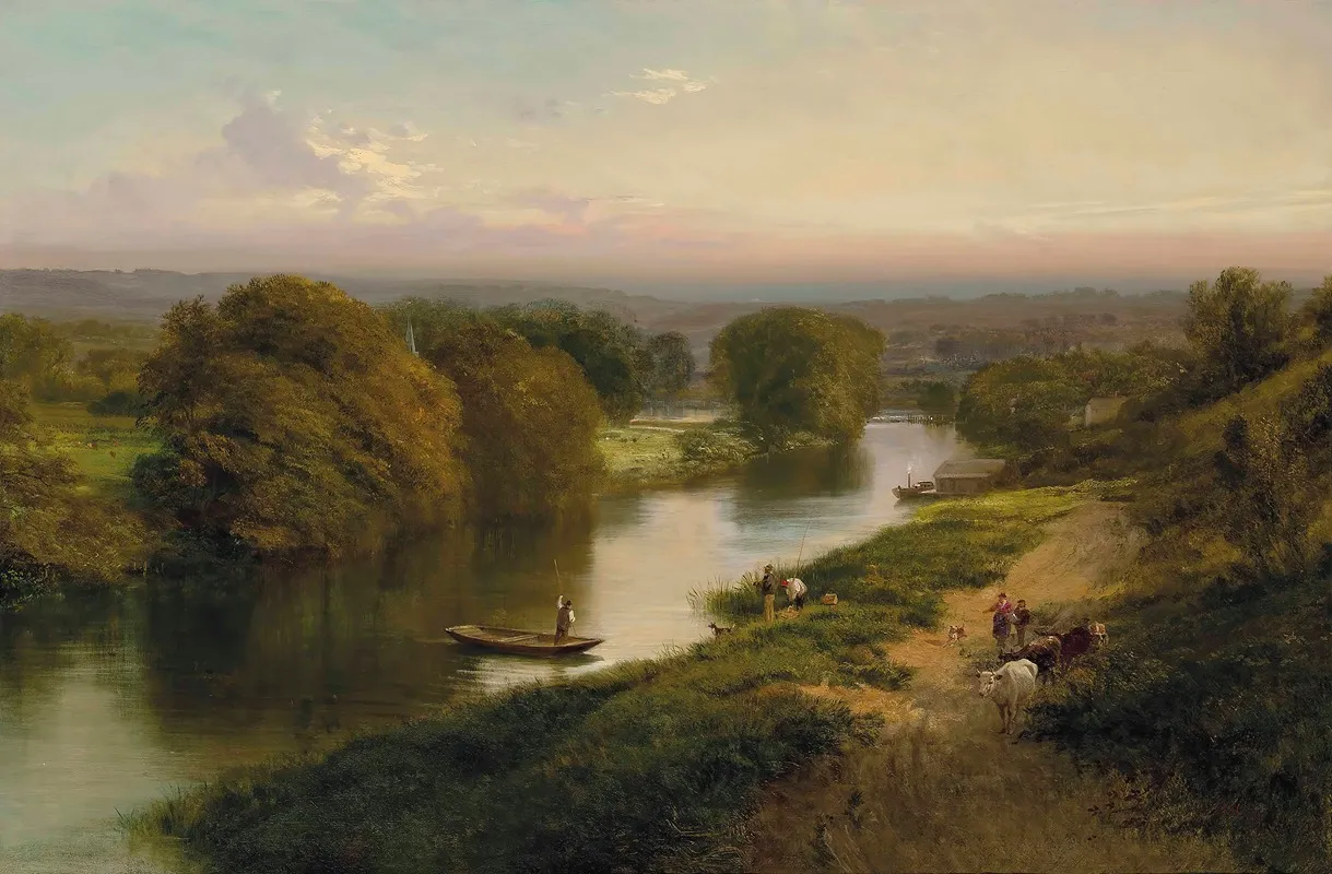 A Peaceful Day On The River